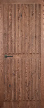 Дверь из массива дуба Легно-4 Мореный дуб