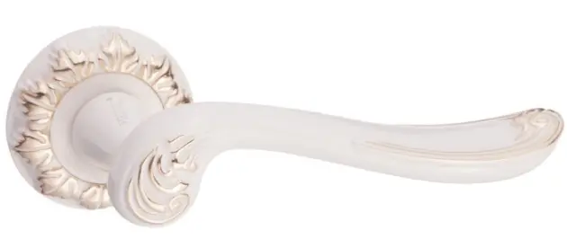 Дверная ручка раздельная RENZ DH (N) 61-10 W-GP