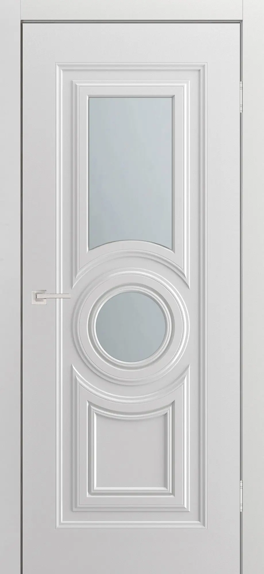 Межкомнатная дверь Титул-8 ПО эмаль белая