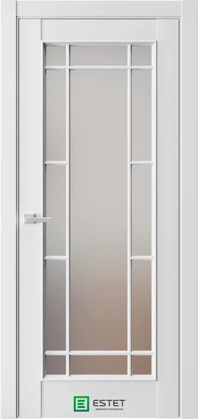 Межкомнатная дверь En4 Сатинат Ultratex серый