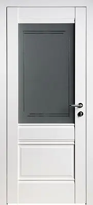 Межкомнатная дверь 2U Turen Becker ПО белый