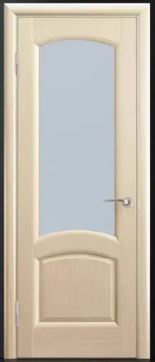 Межкомнатная дверь Веста-5 ПО, шпон: Беленый дуб