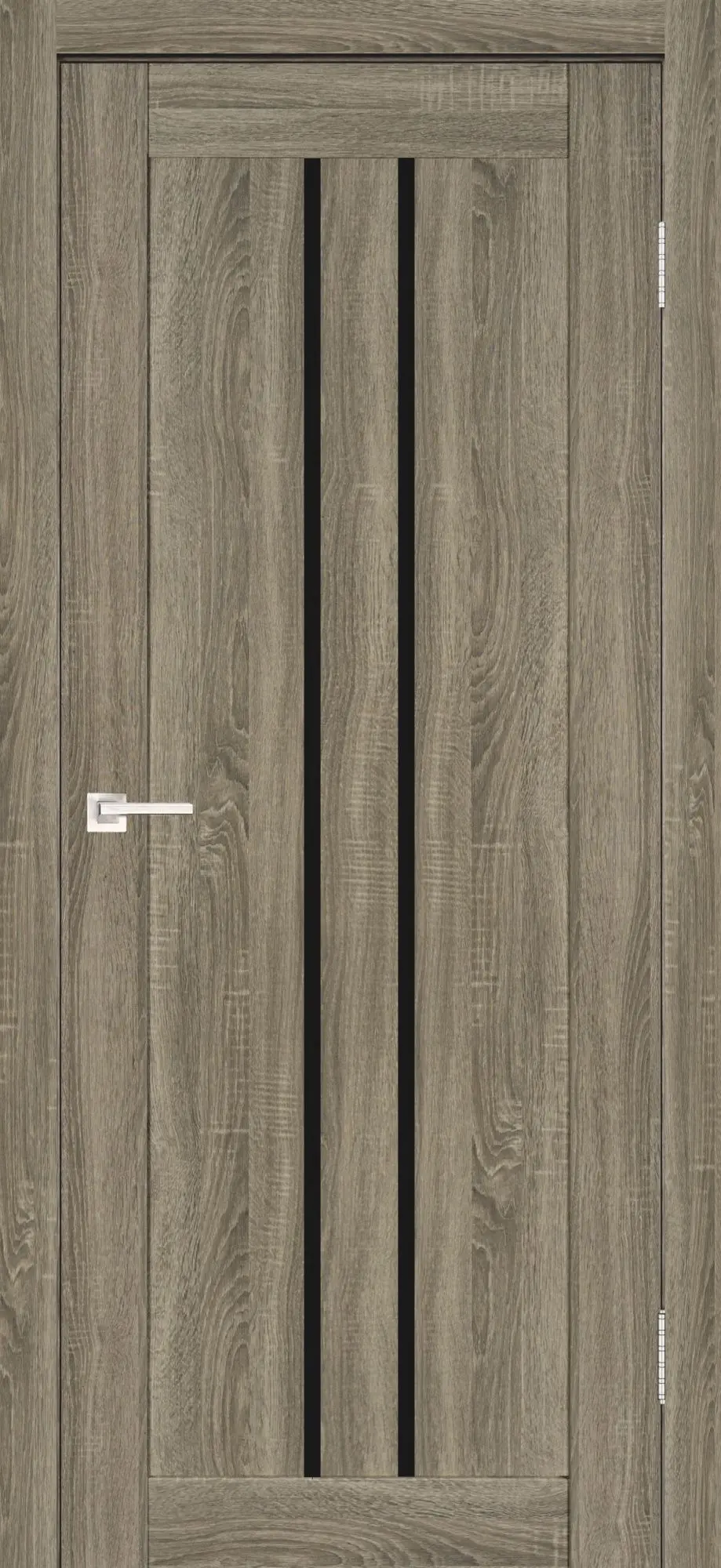 Межкомнатная дверь YD Форум вертикаль грей сонома Серый