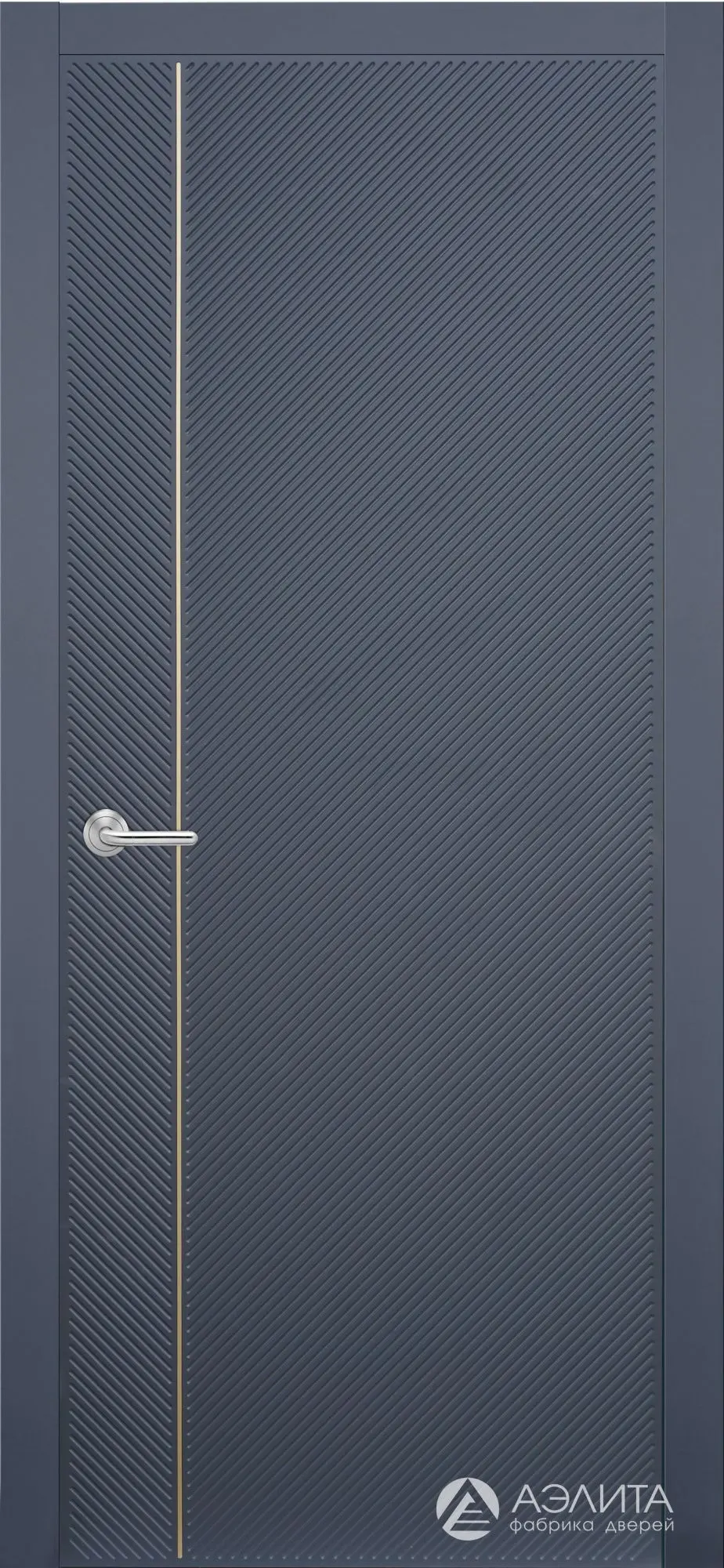 Межкомнатная дверь ЧФД DEMAND 5 с молдингом