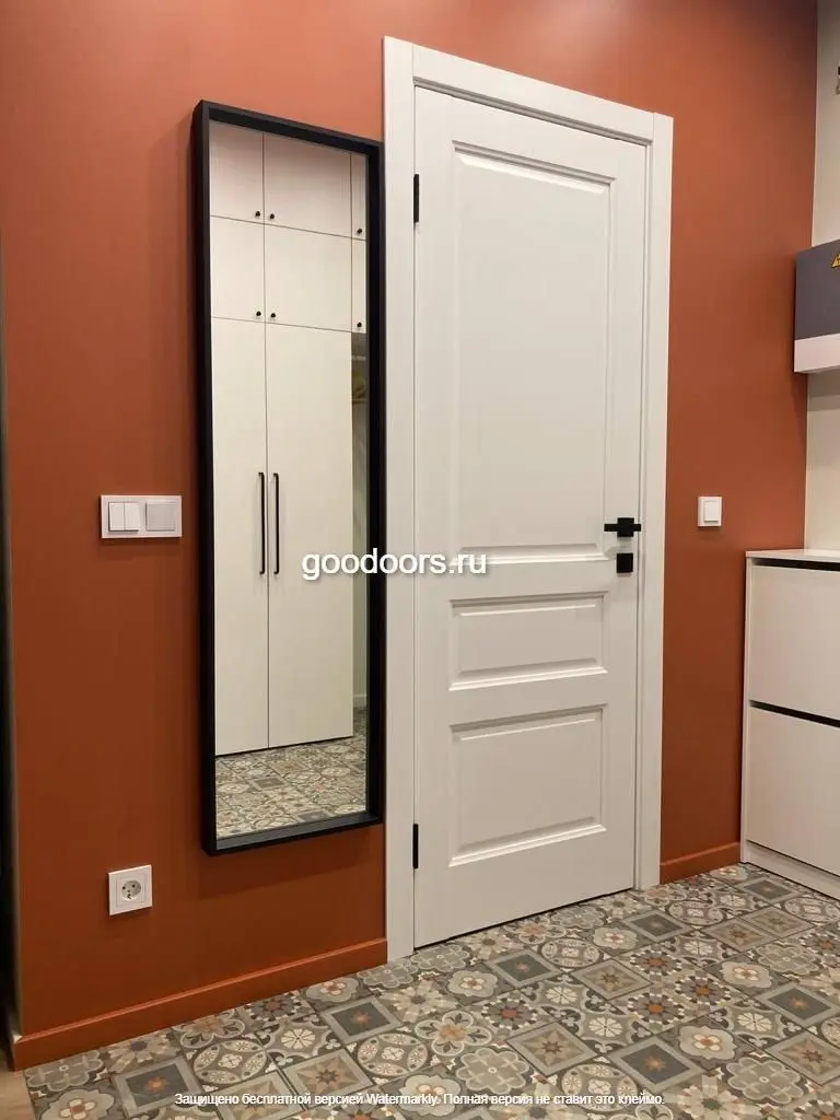 Межкомнатная дверь SNRE 5 Ultratex белый