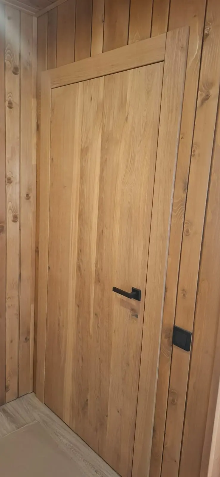 Дверь из массива дуба Легно-1 Дуб натуральный