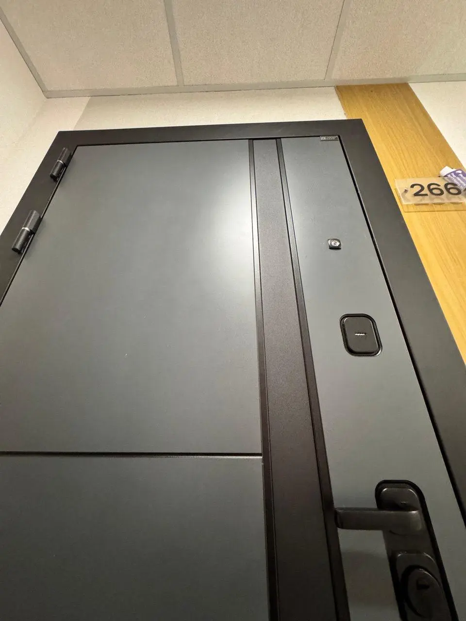 Входная дверь с шумоизоляцией Лабиринт Эволаб панель 21 белый софт