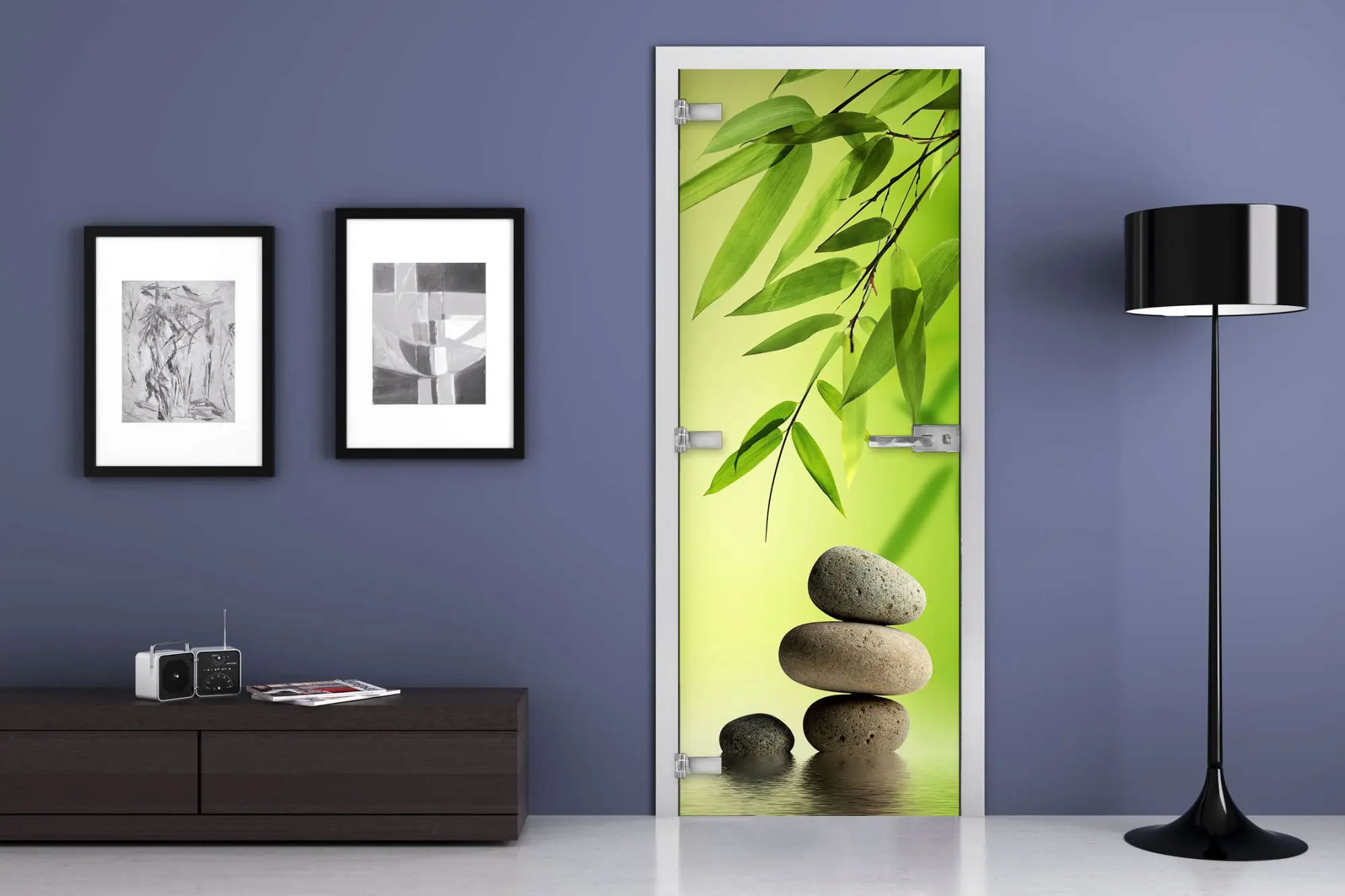 Дверь стеклянная MG-Spa 1