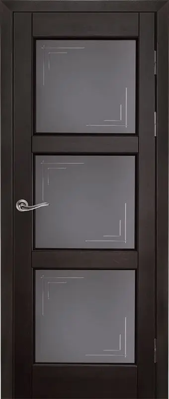 Межкомнатная дверь Турин ПО венге ольха