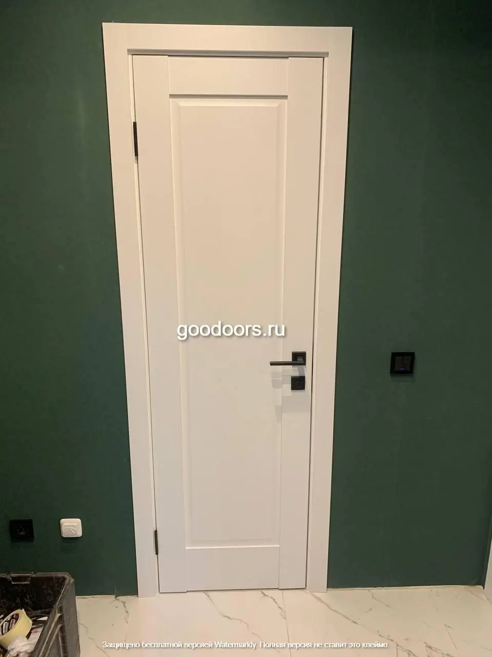 Межкомнатная дверь 100U Turen Becker ПГ белый