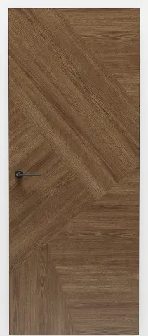 Межкомнатная дверь ХТР-1 шпон Коричневый