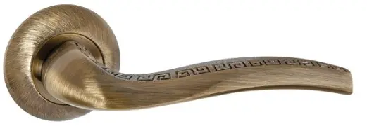 Дверная ручка раздельная PUNTO GERION TL ABG-6 зеленая бронза