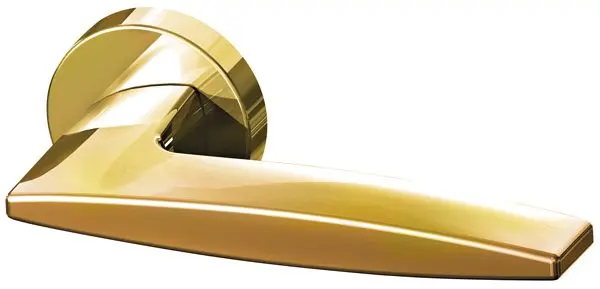 Дверная ручка раздельная ARMADILLO SQUID URB9 GOLD-24