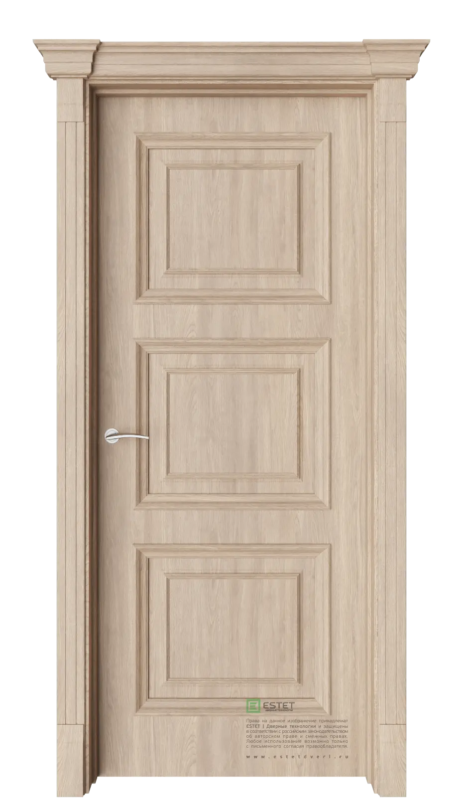 Межкомнатная дверь GE11M Брандо Дуб