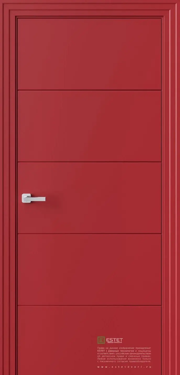 Межкомнатная дверь P2 RAL3002