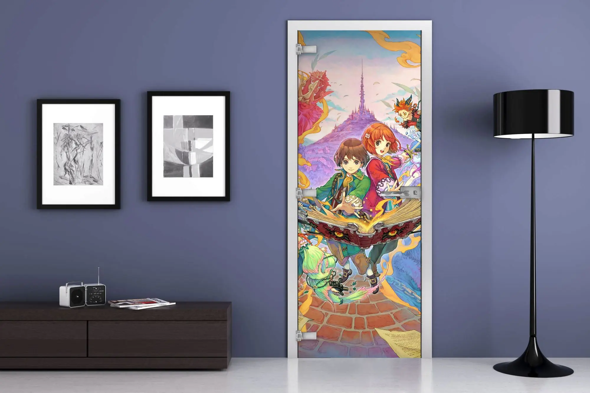 Дверь стеклянная MG-Kids 12