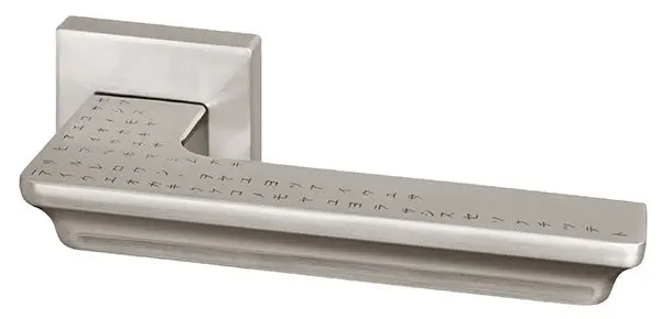 Дверная ручка раздельная ARMADILLO MATRIX USQ7 SN-3 Мат никель