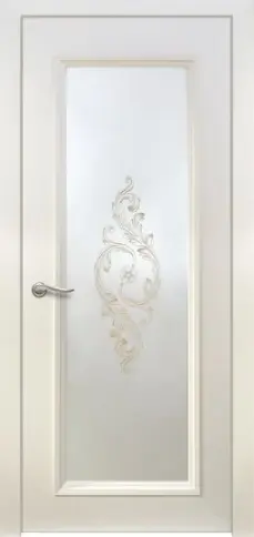 Межкомнатная дверь ЧФД Perfect 175 ПО софт белый