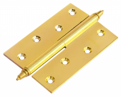 Петля Morelli латунная разъёмная с короной MB 100X70X3 SG