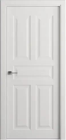 Межкомнатная дверь Color Ретро белая эмаль Акрил Белый