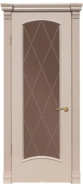 Межкомнатная дверь Экзотика "Версаль бронза", ясень тон 6 Светлый