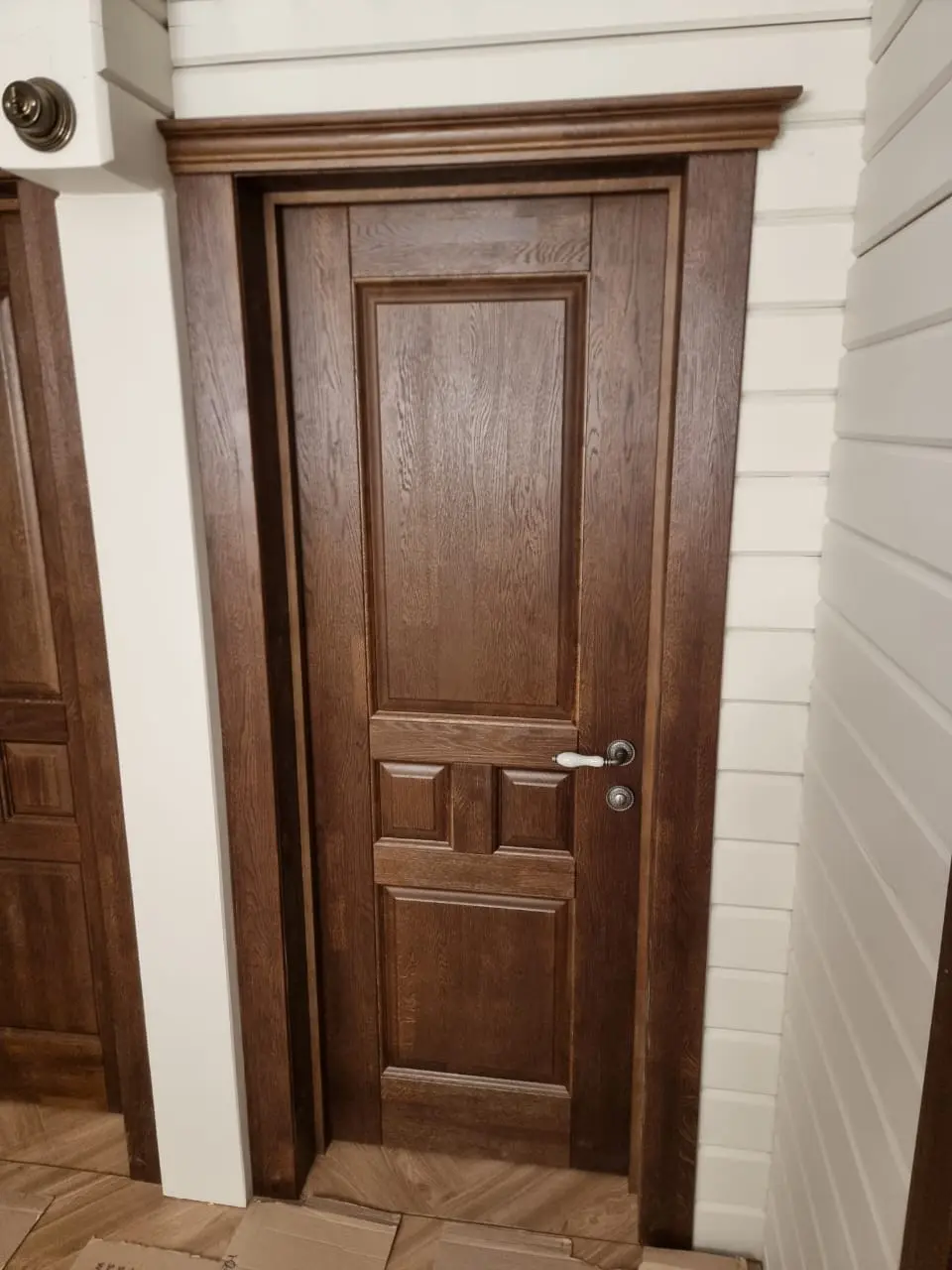 Межкомнатная дверь Таскана DSW ПГ белый