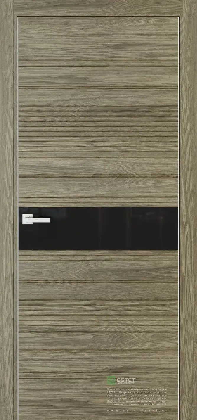 Межкомнатная дверь Урбан 11 Орех-шаде Коричневый