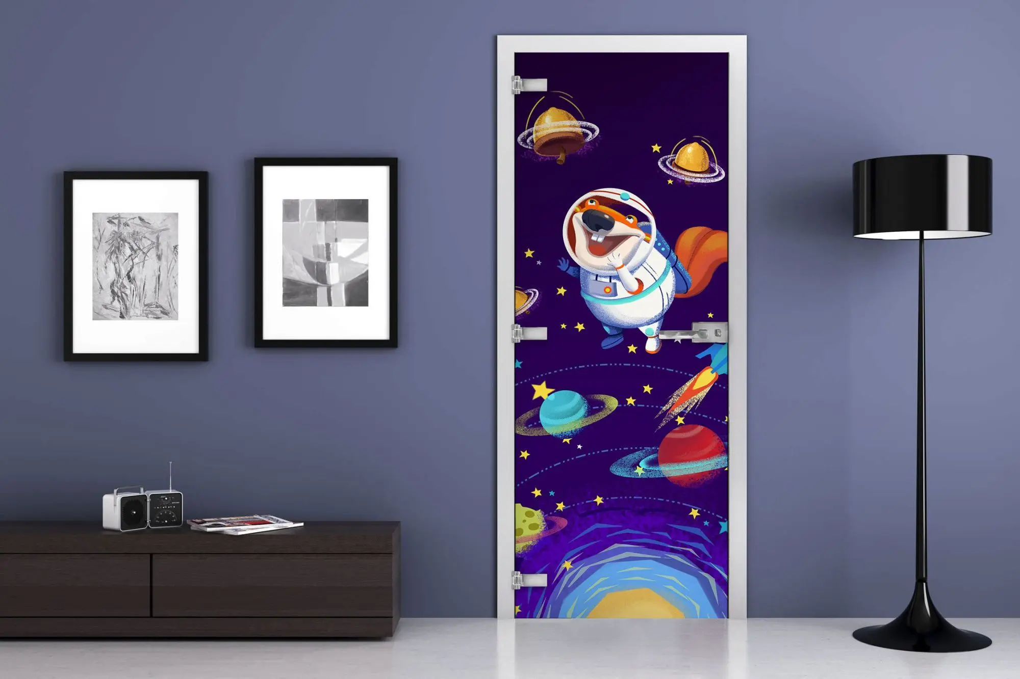 Дверь стеклянная MG-Kids 1