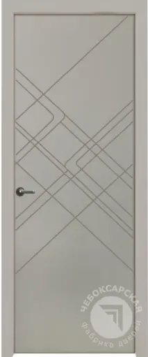 Межкомнатная дверь ЧФД LEVEL Арабеска ПГ