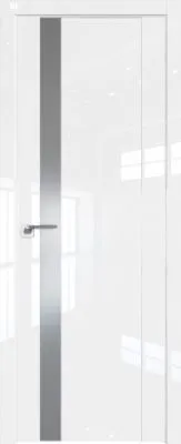 62L Белый Люкс ст.Lacobel серебряный лак