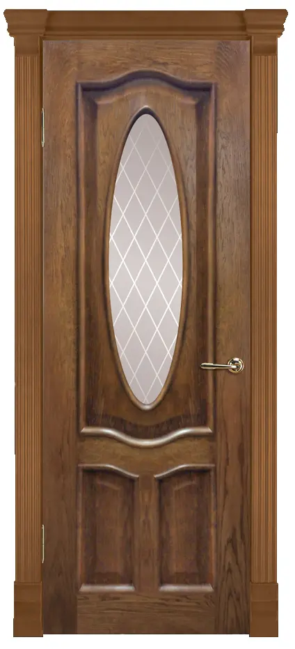 Межкомнатная дверь Барселона "Костела" Дуб коньяк