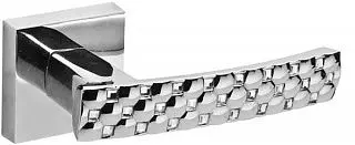 Дверная ручка раздельная FUARO CRYSTAL STAR DM CP-8