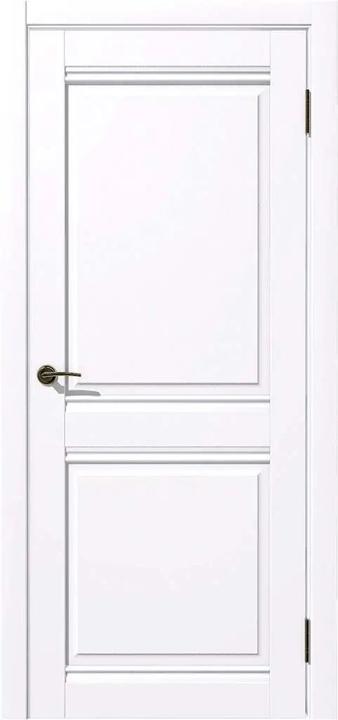 Межкомнатная дверь ДС Омега ПГ эмалит белый