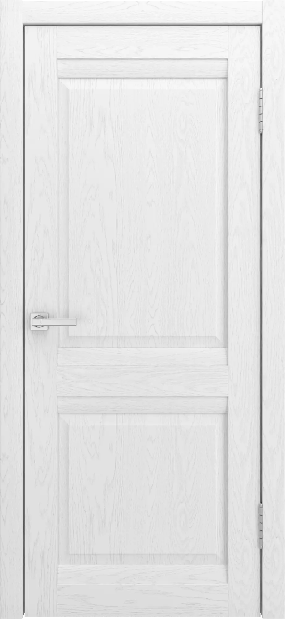 Межкомнатная дверь YD Шарм ПГ софт тач ясень белый Белый ясень