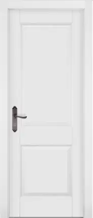 Межкомнатная дверь Элегия ПГ эмаль белая ольха