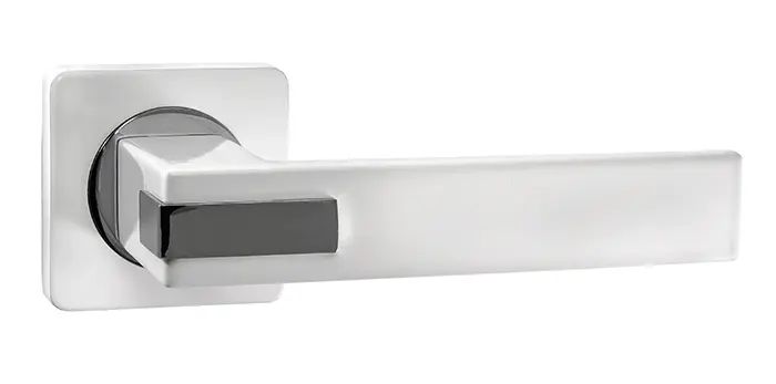 Дверная ручка раздельная RENZ DH 301-02 SW-CP