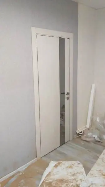 Межкомнатная дверь Альфа "Лакобель" Венге