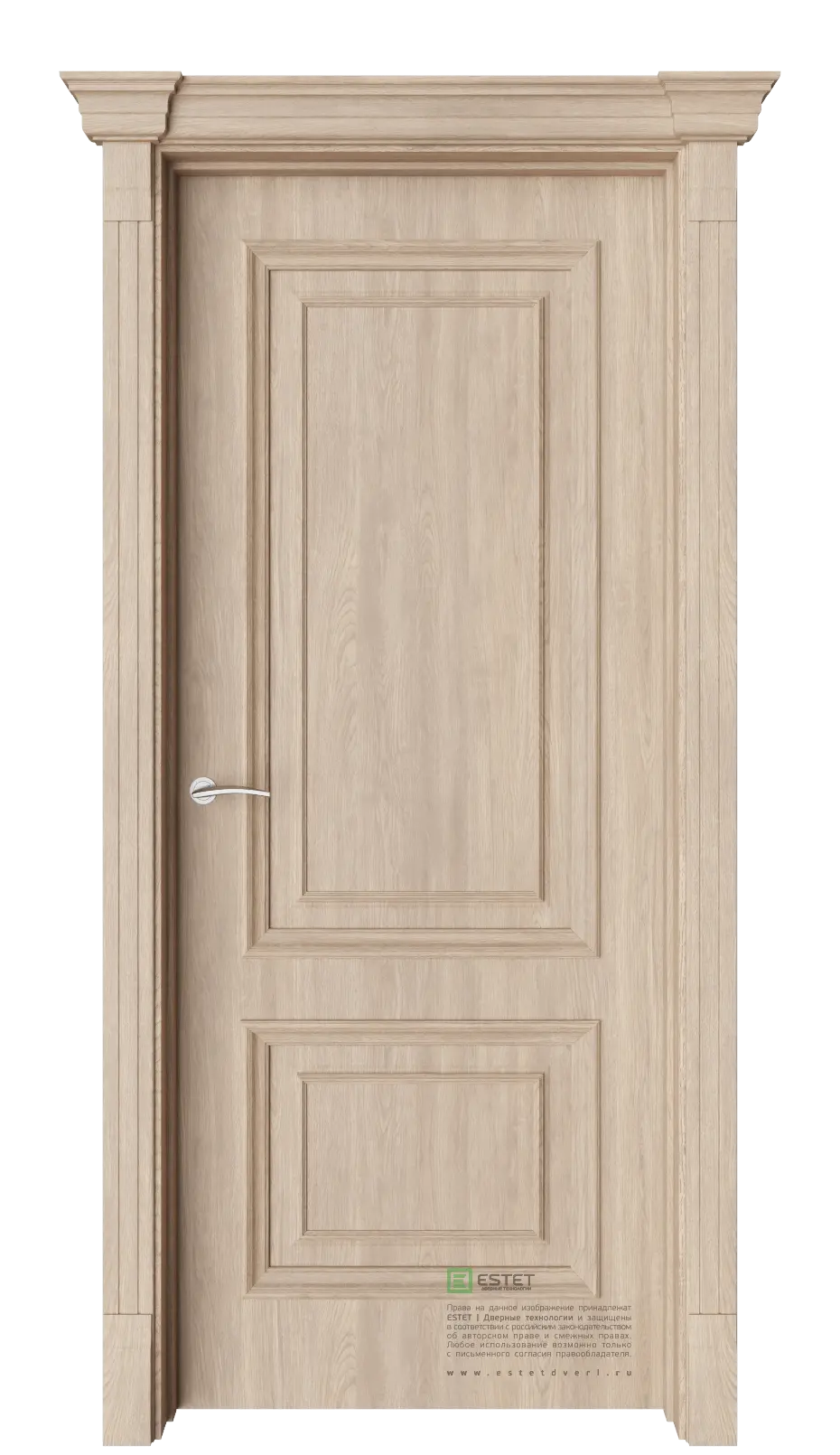 Межкомнатная дверь GE3M Брандо Дуб