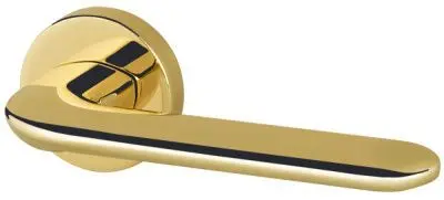 Дверная ручка раздельная ARMADILLO EXCALIBUR URB4 GOLD-24 Золото 24К