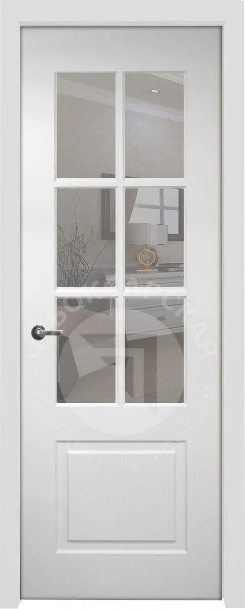 Межкомнатная дверь ЧФД BRITAIN Лидс ПО