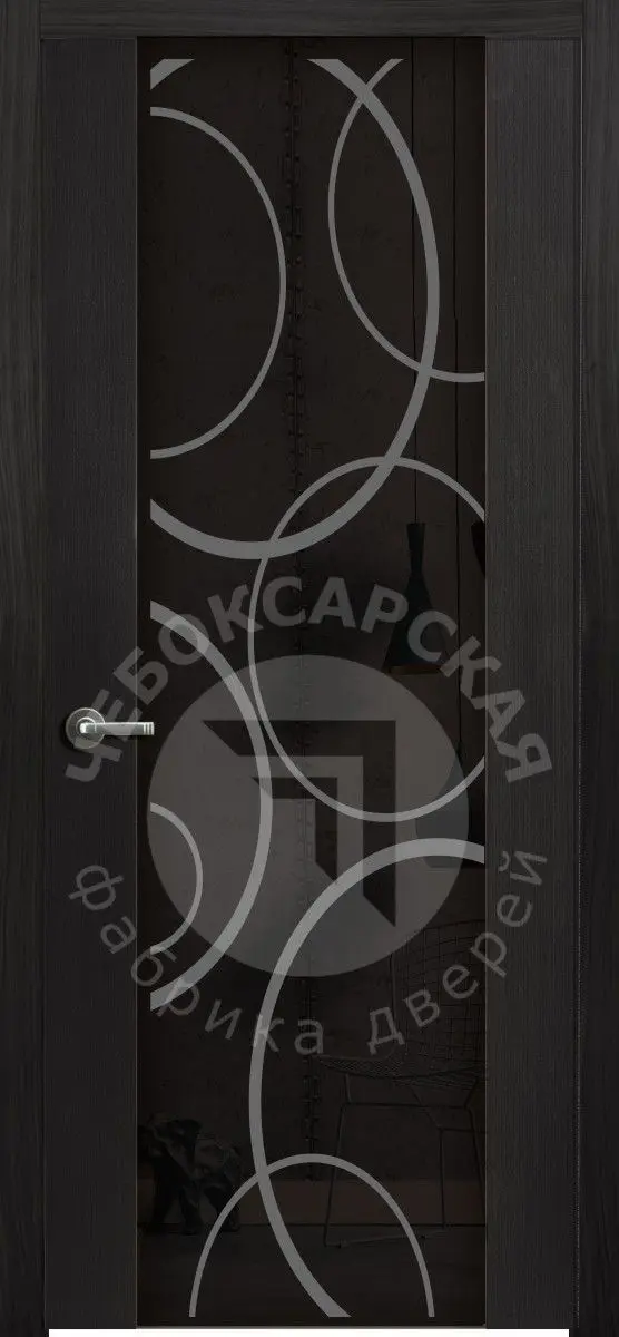 Межкомнатная дверь ЧФД LEVEL Иллюзия ПО