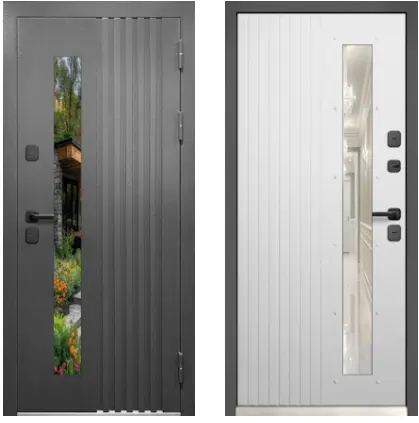 Входная дверь Luxor Люкс Рейка Термо Стеклопакет