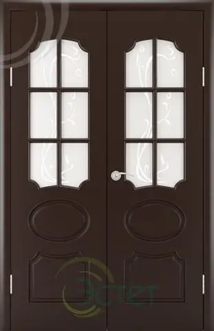 Межкомнатная дверь Эксклюзив двойная