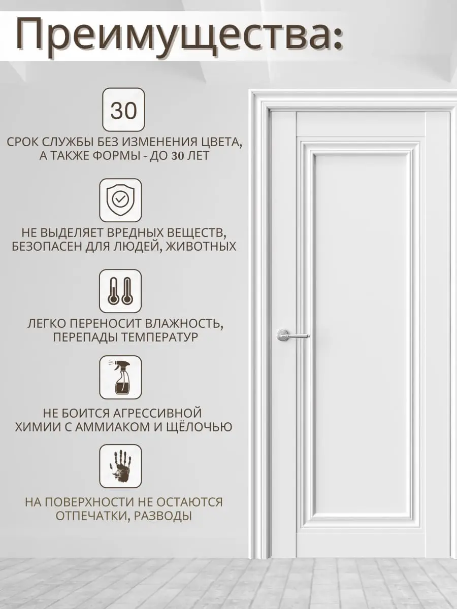 Межкомнатная дверь Fg1 Ultratex белый