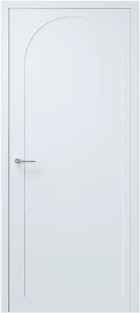 Межкомнатная дверь ARCH DESIGN 1 снежное утро Белый