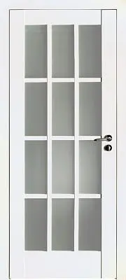 Межкомнатная дверь 102U Turen Becker ПО белый
