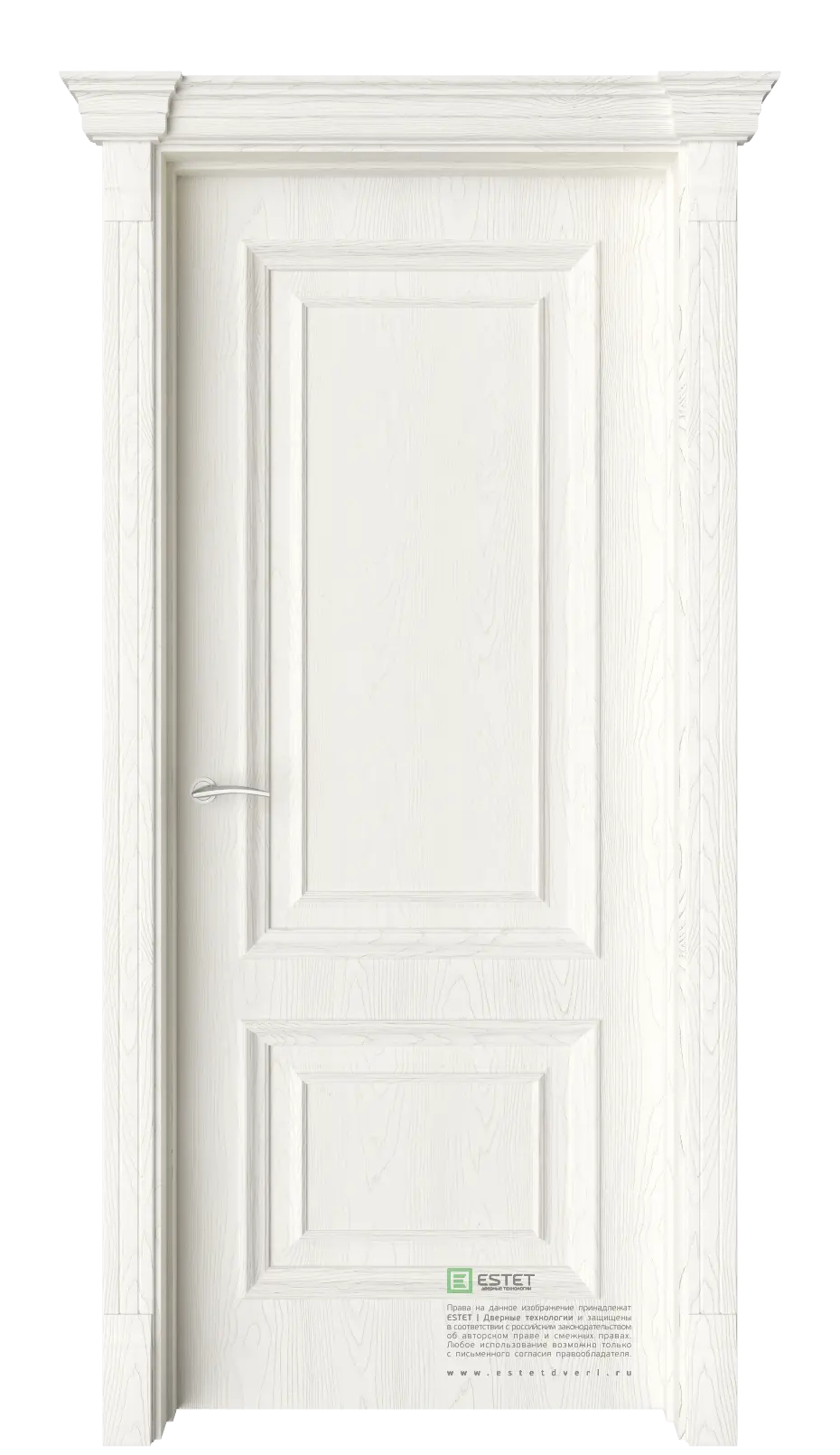 Межкомнатная дверь GE3M Дворцовое дерево Патина