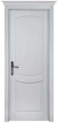 Межкомнатная дверь Бристоль ПГ белый ольха