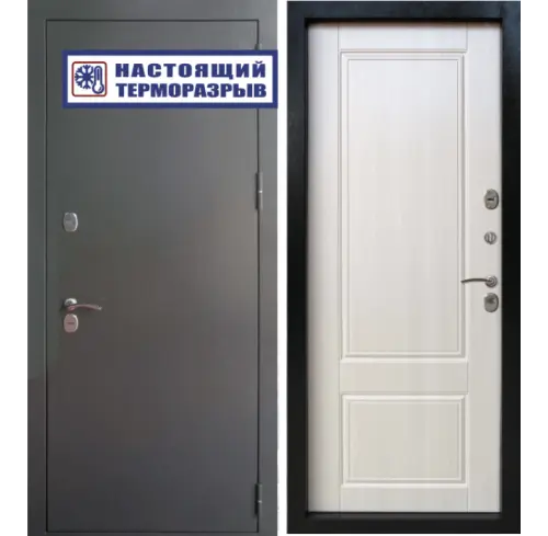 Входная дверь с терморазрывом Райтвер Сибирь Термо Клен