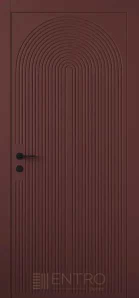 Межкомнатная дверь Entro Unico 6 Красный